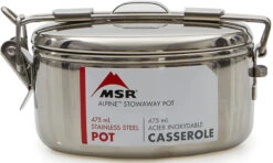 MSR Alpine StowAway Pot 475ml Stainless Steel Camp Cookware -Camping Gear Store 1090039f 4d7e 4329 b20c da1db2a45193Snmall Stow away pots