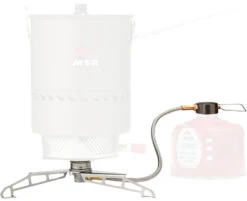 MSR LowDown Remote Stove Adapter Canister Stove Accessory -Camping Gear Store 11582 MSR Lowdown Reactor25LPot transcopy