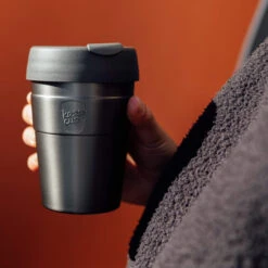 Thermal Insulated 340ml Reusable Tea/Coffee Cup 22 Thermal Insulated 340ml Reusable Tea/Coffee Cup -Camping Gear Store 12oz6