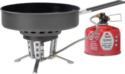 MSR WindBurner Stove System Combo Backpacking Cook Set -Camping Gear Store 13494 msr skilletwithstove fusioncopy cv2