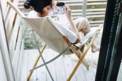 Snow Peak Take! Bamboo Chair Long Deluxe Outdoor Chair -Camping Gear Store 20200821 5D3 6382