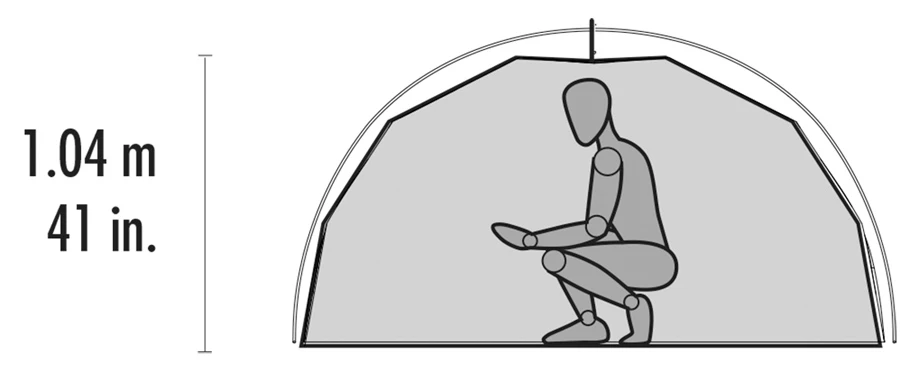 MSR Elixir 3 V2 Tent Backpacking Shelter 11 MSR Elixir 3 V2 Tent Backpacking Shelter - Image 9