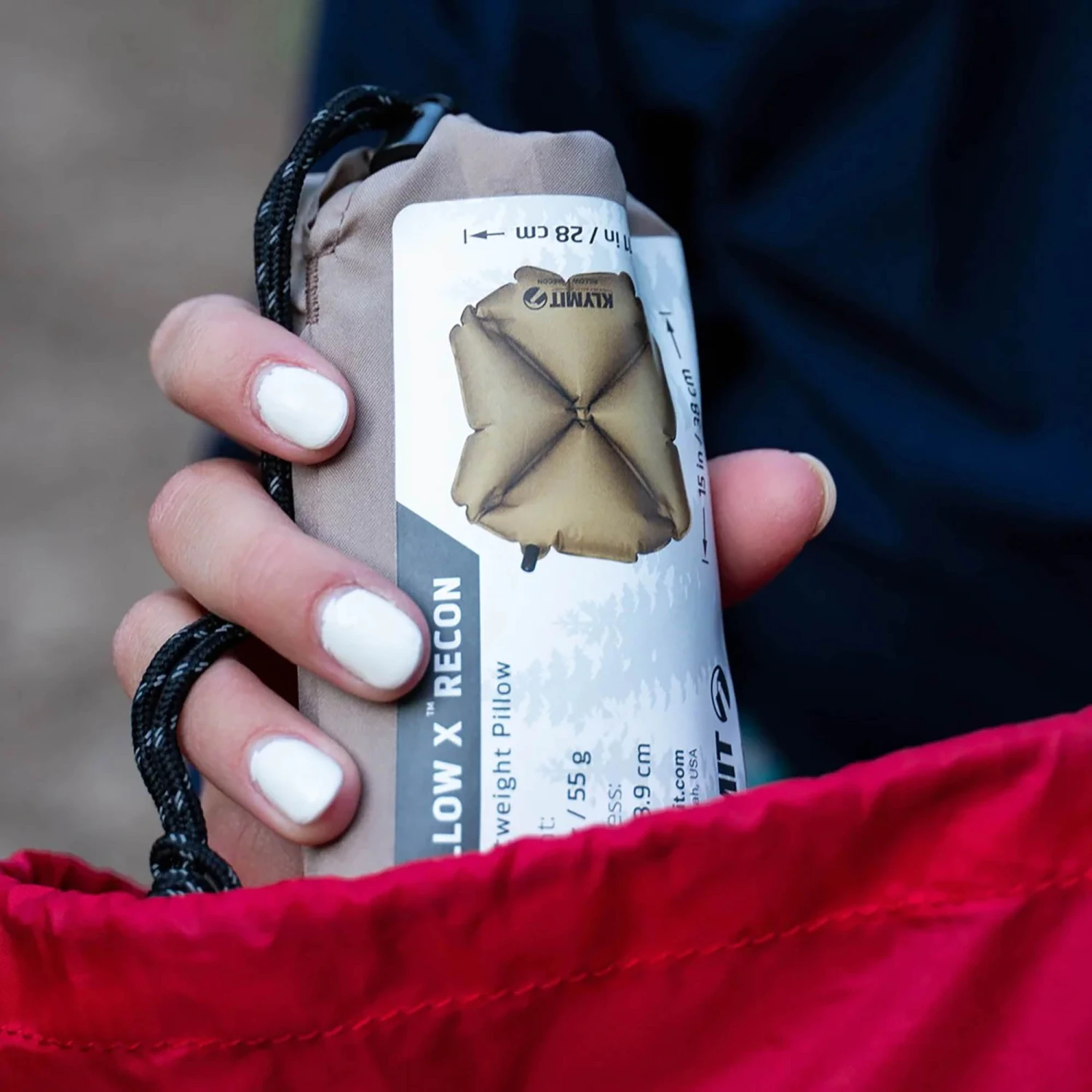 Klymit Pillow X Inflatable Camping Pillow 10 Klymit Pillow X Inflatable Camping Pillow - Image 8