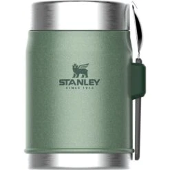 Stanley Legendary Food Jar + Spork Vacuum Insulated Container -Camping Gear Store 4aef7a8b 0736 4ebb 8ca4 39e552fa0a61 BEFORD CLASSICVACUUMFOODJAR 14OZ HGREEN ORTHOcopy 1