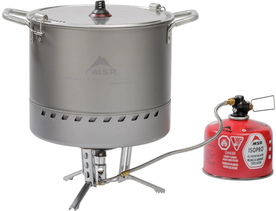 MSR WindBurner Stock Pot Camping Cook Pot 5 MSR WindBurner Stock Pot Camping Cook Pot - Image 3