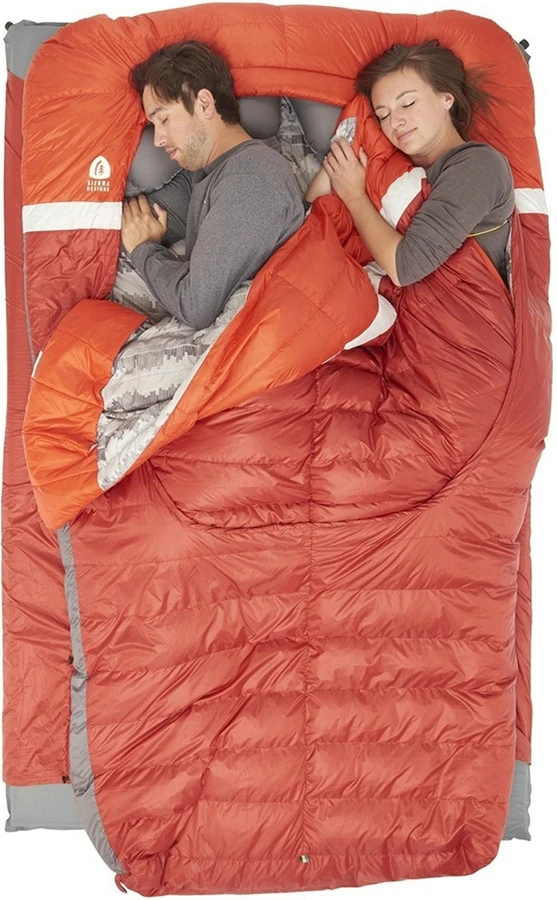 Sierra Designs Backcountry Bed 650 Duo 20° Double Sleeping Bag 3 Sierra Designs Backcountry Bed 650 Duo 20° Double Sleeping Bag