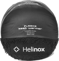 Helinox Fleece Seat Warmer Sunset/Beach Chair Cover -Camping Gear Store FleeceSeatWarmerForSunset Black62000px