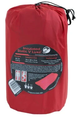 Klymit Insulated Static V Luxe Inflatable Camping Mattress 23 Klymit Insulated Static V Luxe Inflatable Camping Mattress -Camping Gear Store Klymit InsulatedStaticVLuxe 06LIRD01D Bag 2000x2000