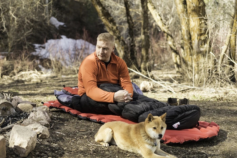 Klymit Insulated Static V Luxe Inflatable Camping Mattress 15 Klymit Insulated Static V Luxe Inflatable Camping Mattress - Image 13