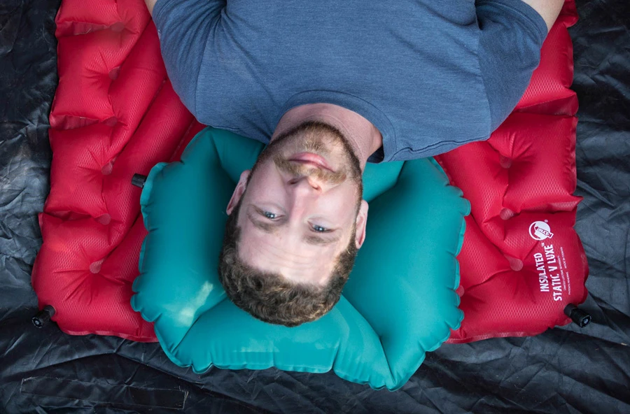 Klymit Insulated Static V Luxe Inflatable Camping Mattress 6 Klymit Insulated Static V Luxe Inflatable Camping Mattress - Image 4