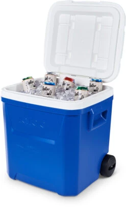 Igloo Laguna Roller 60 Wheeled Camping Cool Box 22 Igloo Laguna Roller 60 Wheeled Camping Cool Box -Camping Gear Store Laguna60rollerblue1