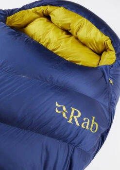 Rab Neutrino 600 Ultralight Down Sleeping Bag -Camping Gear Store NEUTRINO 600 NIGHTFALL BLUE QSN 92 NFB 06