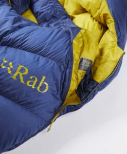 Rab Neutrino 600 Ultralight Down Sleeping Bag -Camping Gear Store NEUTRINO 600 NIGHTFALL BLUE QSN 92 NFB 08