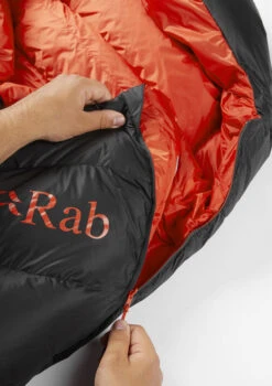 Rab Neutrino Pro 500 Ultralight Down Sleeping Bag 22 Rab Neutrino Pro 500 Ultralight Down Sleeping Bag -Camping Gear Store NEUTRINO PRO 500 GRANITE QSM 83 GRA 09