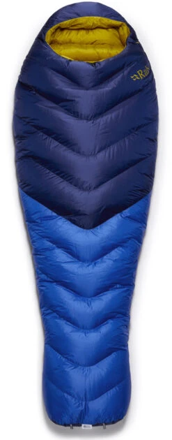 Rab Neutrino 600 Ultralight Down Sleeping Bag -Camping Gear Store Neutrino 600 NightfallBlue QSM 92 NFB