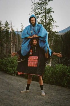 POLER Camp Poncho Reversible Camping Blanket With Hood -Camping Gear Store PhotoJul31100630AM2