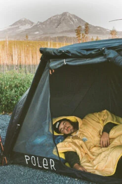 POLER Camp Poncho Reversible Camping Blanket With Hood -Camping Gear Store PhotoJul31100840AM1