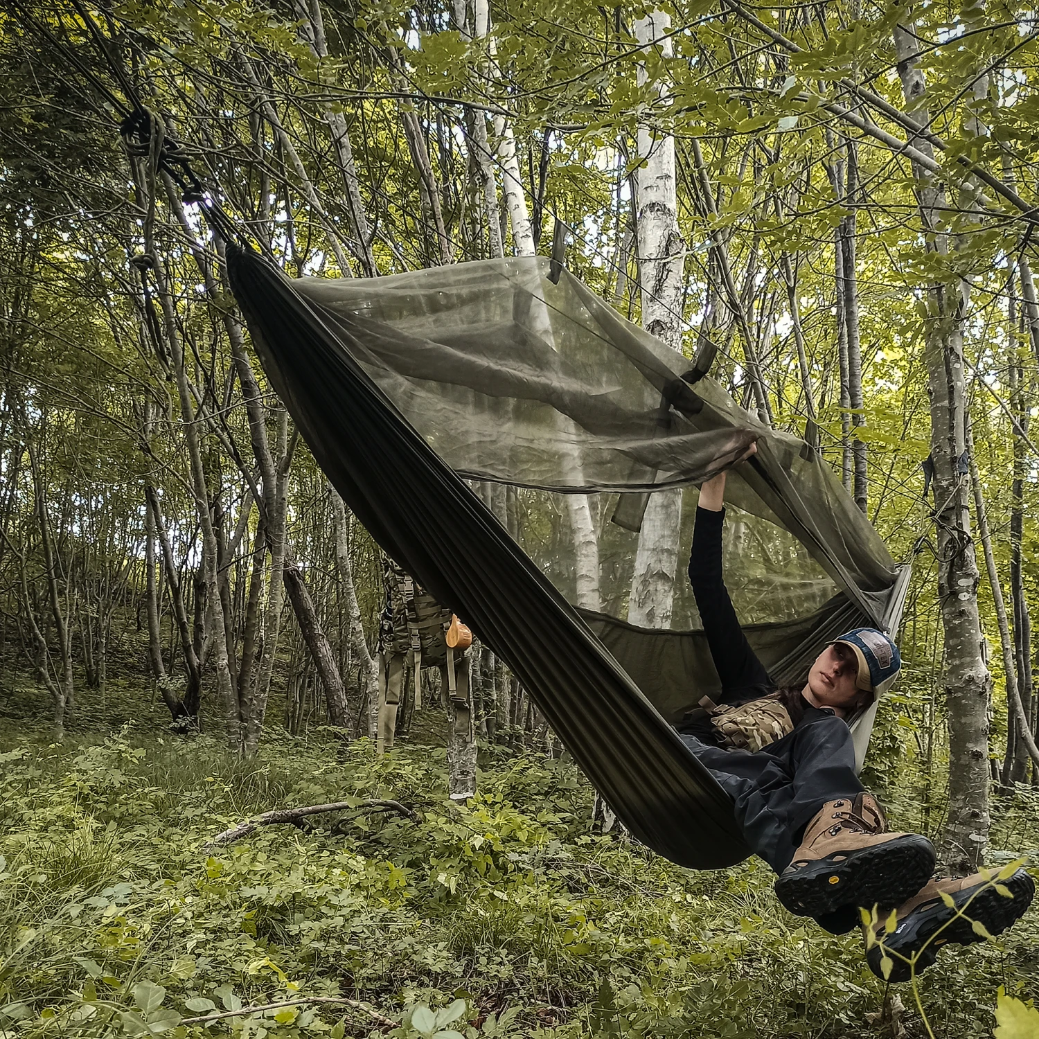 SNUGPAK Jungle Hammock With Mosquito Net 9 SNUGPAK Jungle Hammock With Mosquito Net - Image 7