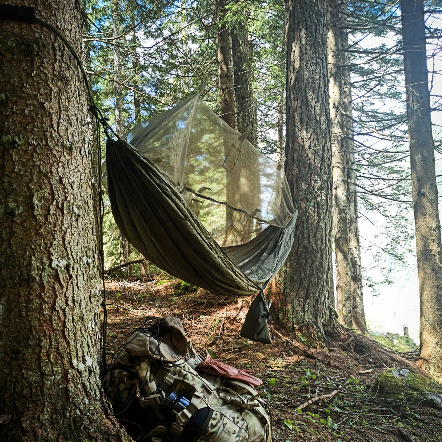 SNUGPAK Jungle Hammock With Mosquito Net 11 SNUGPAK Jungle Hammock With Mosquito Net - Image 9