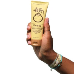 Sun Bum Original Sunscreen Face Lotion Cream 10 Sun Bum Original Sunscreen Face Lotion Cream -Camping Gear Store SunBumFace50LotionLifestyleImage1