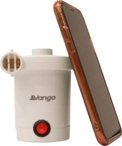 Vango Mistral AC/DC Electric Air Bed Pump -Camping Gear Store VAN 2021 Essentials Mistral AC DC Pump HI 02