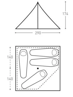 Bach WickiUp 4 Ultralight Backpacking Tipi Tent 22 Bach WickiUp 4 Ultralight Backpacking Tipi Tent -Camping Gear Store WICKIUP442829797010Ccopy