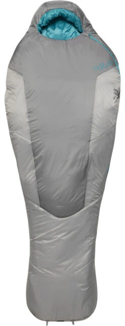 Rab Women's Solar Ultra 2 Lightweight Sleeping Bag -Camping Gear Store Womens Solar Ultra 2 Granite QSS 04 GRA