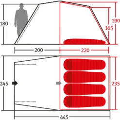 Wechsel Voyager Lightweight 4-Person Camping Tent 35 Wechsel Voyager Lightweight 4-Person Camping Tent -Camping Gear Store csm voyager grundskizze 3d6268d5ff