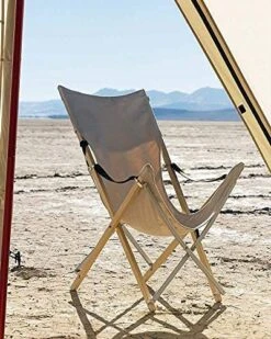 Snow Peak Take! Bamboo Chair Long Deluxe Outdoor Chair -Camping Gear Store fk202