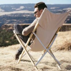 Snow Peak Take! Bamboo Chair Long Deluxe Outdoor Chair -Camping Gear Store fk204