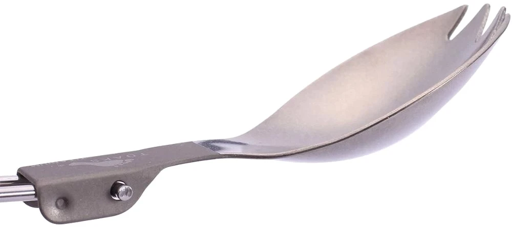 Titanium Folding Spork Ultralight Camping Cutlery 6 Titanium Folding Spork Ultralight Camping Cutlery - Image 4
