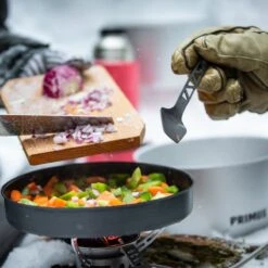 Primus Essential Pot Set 1.3L Camping Cookware Set 16 Primus Essential Pot Set 1.3L Camping Cookware Set -Camping Gear Store iron107