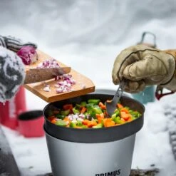 Primus Essential Pot Set 1.3L Camping Cookware Set 17 Primus Essential Pot Set 1.3L Camping Cookware Set -Camping Gear Store iron108
