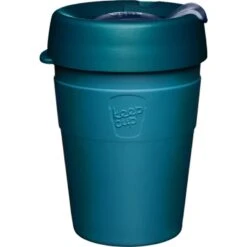 Thermal Insulated 340ml Reusable Tea/Coffee Cup 33 Thermal Insulated 340ml Reusable Tea/Coffee Cup -Camping Gear Store lagoon12 1