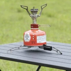 MSR Universal Canister Stand Camping Stove Fuel Stand -Camping Gear Store msr fuel stand 001
