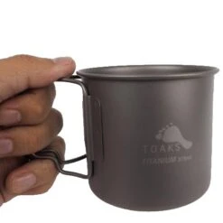 Titanium Cup Ultralight Backpackers Mug -Camping Gear Store pajb316