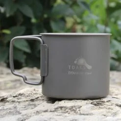 Titanium Cup Ultralight Backpackers Mug -Camping Gear Store pajb319