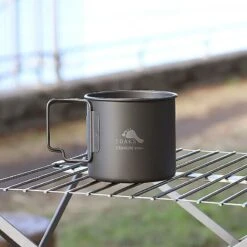 Titanium Cup Ultralight Backpackers Mug -Camping Gear Store pajb320