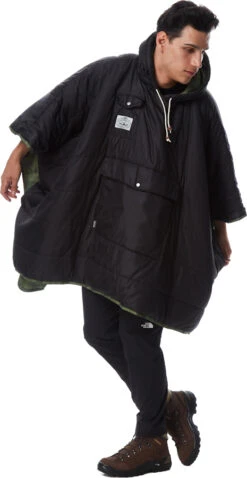 POLER Camp Poncho Reversible Camping Blanket With Hood -Camping Gear Store poler 8402306095631copy