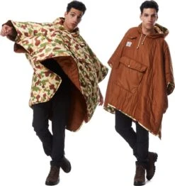 POLER Camp Poncho Reversible Camping Blanket With Hood -Camping Gear Store poler 840230609624main