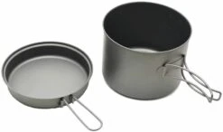 Titanium Pot With Pan Ultralight Camping Cookware 13 Titanium Pot With Pan Ultralight Camping Cookware -Camping Gear Store pp1600 2