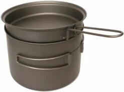 Titanium Pot With Pan Ultralight Camping Cookware 15 Titanium Pot With Pan Ultralight Camping Cookware -Camping Gear Store pp1600 5
