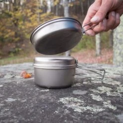 Snow Peak Titanium Multi Compact Ultralight Personal Cookset 10 Snow Peak Titanium Multi Compact Ultralight Personal Cookset -Camping Gear Store rppf188