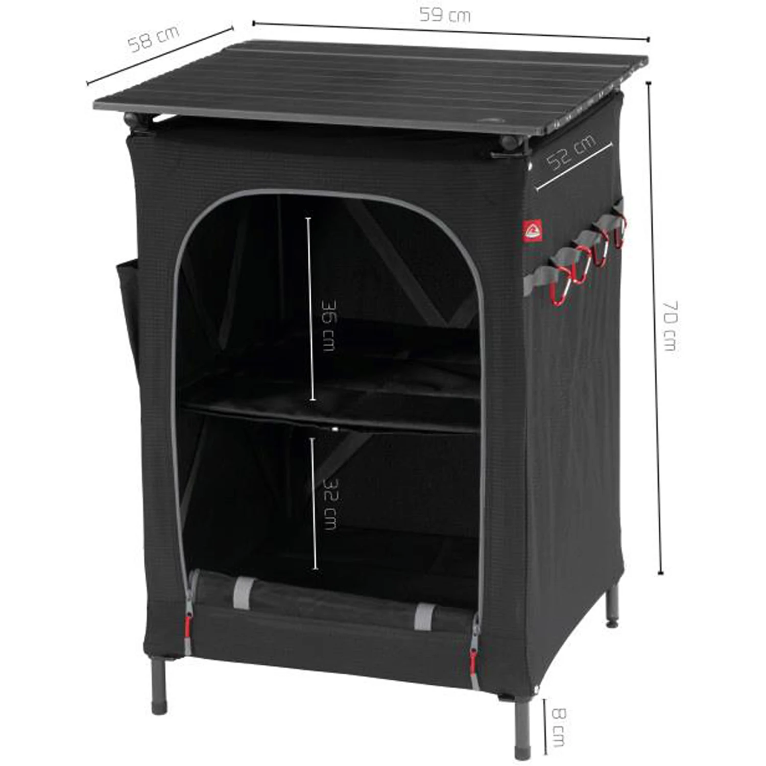 Robens Settler Folding Camping Storage Unit 6 Robens Settler Folding Camping Storage Unit - Image 4