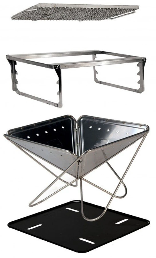 Snow Peak Pack & Carry Starter Kit Portable Camping Grill & Firepit 5 Snow Peak Pack & Carry Starter Kit Portable Camping Grill & Firepit - Image 3