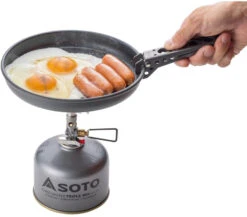 Soto Navigator Frying Pan Camping & Hiking Cookware -Camping Gear Store soto sod 503 18 navigator fry pan 4