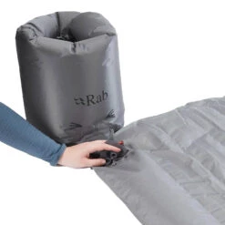Rab Stratosphere 5.5 Insulated Sleep Mat -Camping Gear Store stratosphere 5 5 graphene qma 03 grh airbag vent