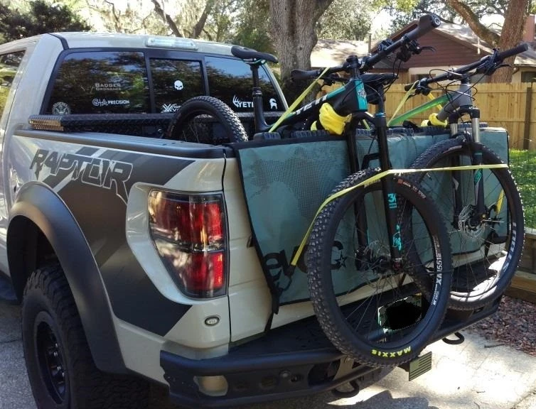 Evoc Tailgate Pad 6 Bike Cycle Pickup Truck Protector Cover 6 Evoc Tailgate Pad 6 Bike Cycle Pickup Truck Protector Cover - Image 4