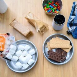 MSR Alpine Plate Stainless Steel Camping Plate -Camping Gear Store uwl069