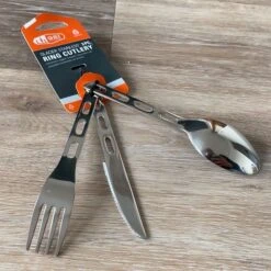 GSI Outdoors Glacier Stainless Ring Cutlery Set Camping Utensils -Camping Gear Store wderfg2